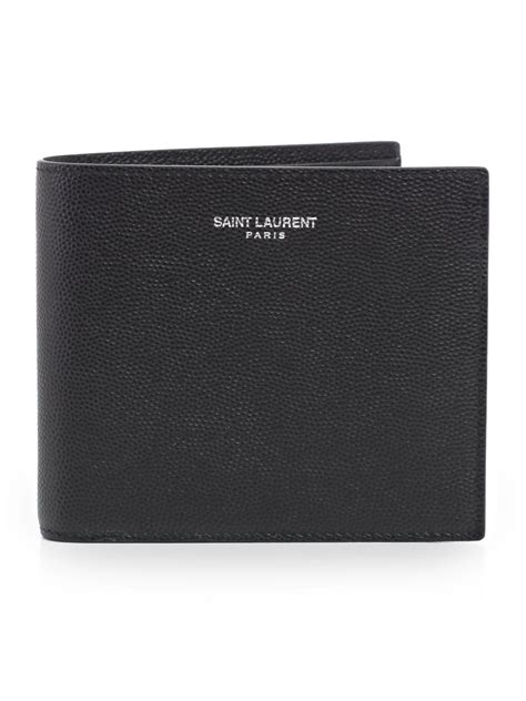 st laurent mens wallet|saint laurent trifold wallet men.